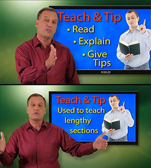 Teaching to Transform Not Inform - Teach and Tip Format